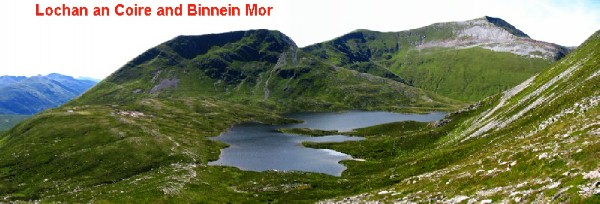 when walking up the munro ...
